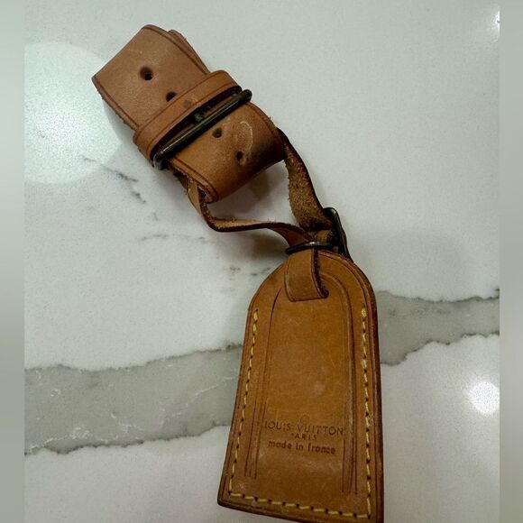 AUTHENTIC Louis Vuitton Name Luggage tag - Picture 2 of 5